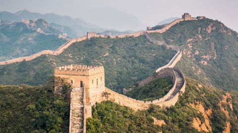 Glimpse a Rare Aerial View of the Great Wall of China